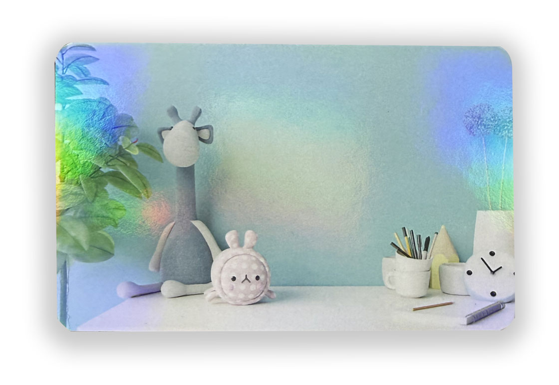 포토카드 홀로그램코팅 심플